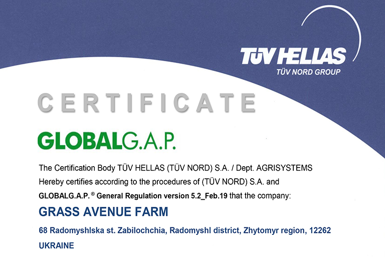 GlobalG.A.P. Certification